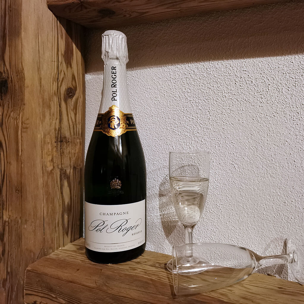 Blockhausen Zusatzleistung Flasche Champagner